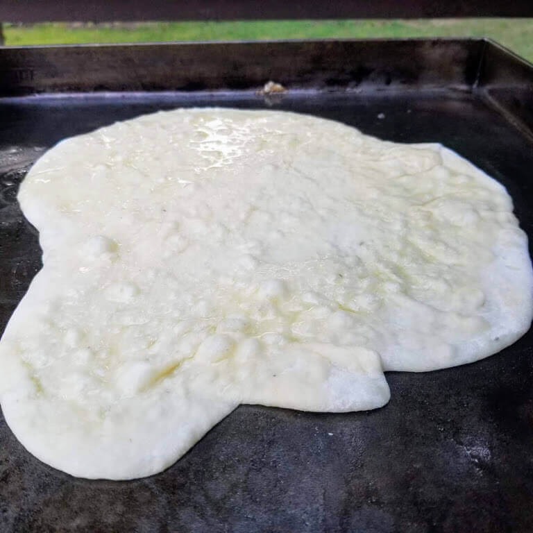 Pizza Crust On The Grill